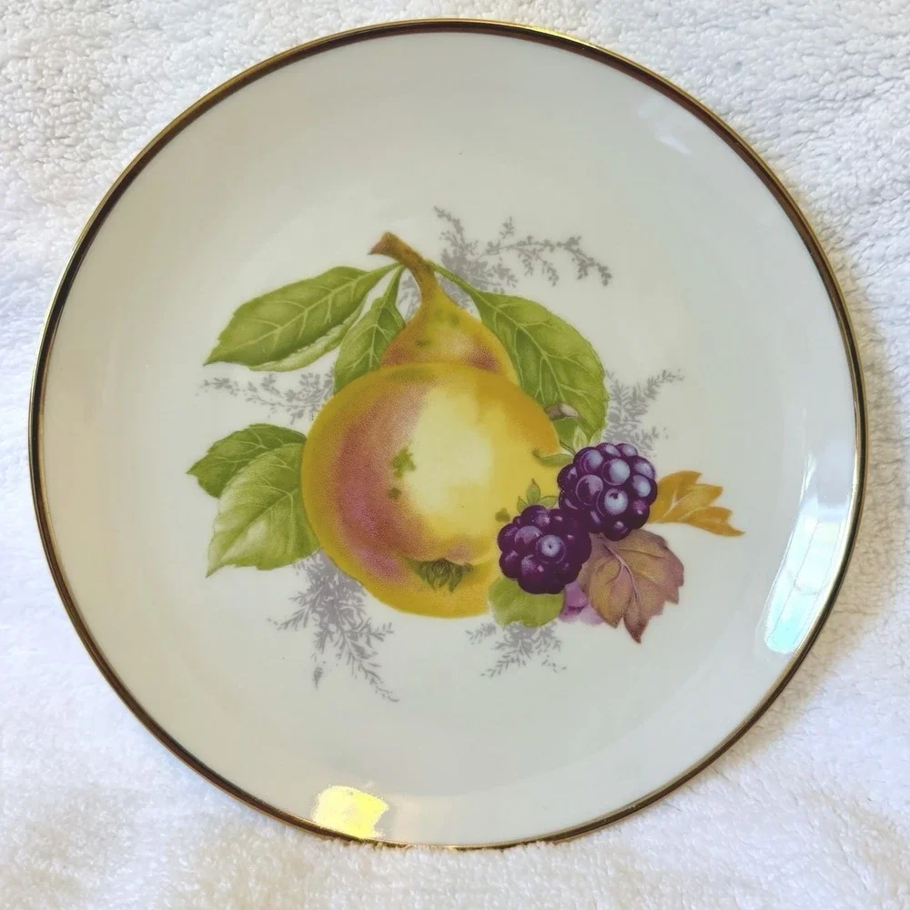 Vintage Set Of 2 Johann Haviland Fruit Salad Plates
